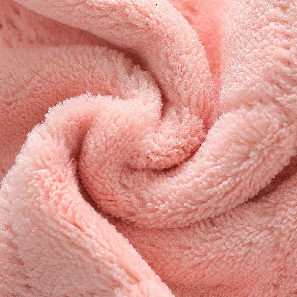 Reusable Fast Drying Machine Washable Coral Velvet Hanging Hand Towels