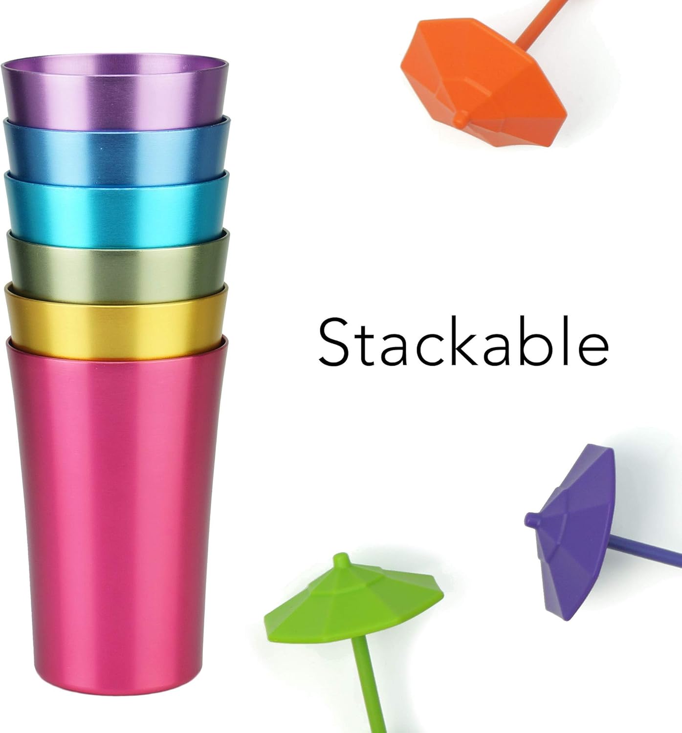 Stay Hydrated with Our Perfect Set of Aluminum Tumblers