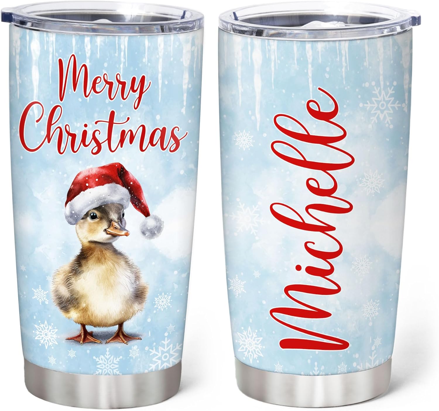 Stylish Vacuum-Insulated Stainless Steel Tumbler for Coffee More