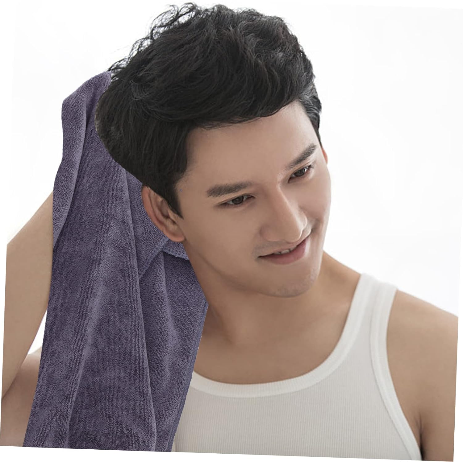 5-Piece Thick Fleece Washcloths for Quick Dry Soft Skin Salon Use