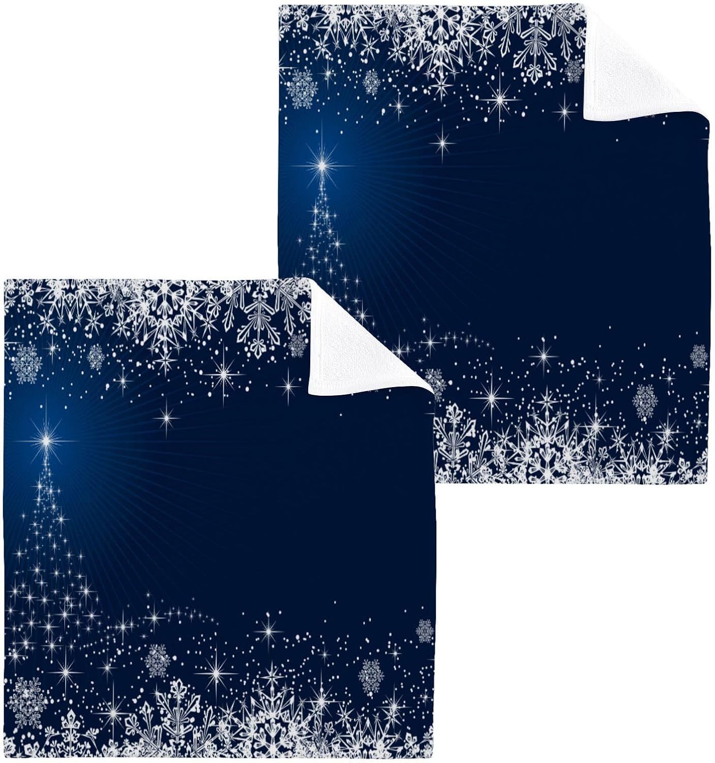 Snowflake Baby Adult Washcloths