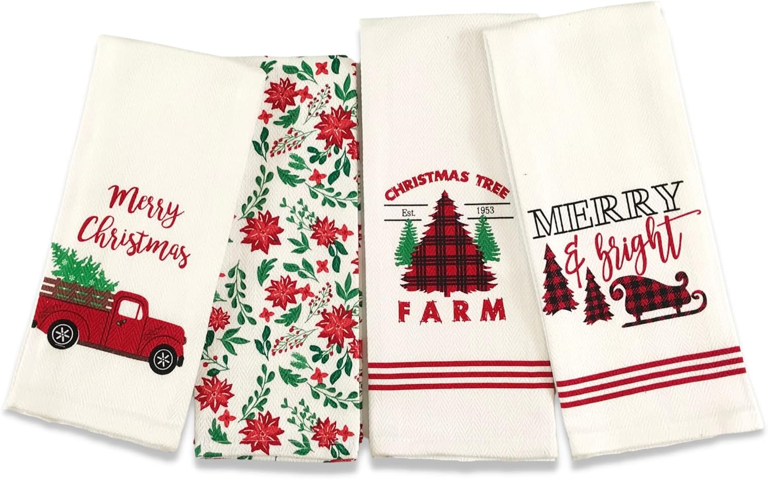 Serafina Home Christmas Kitchen Hand Towels