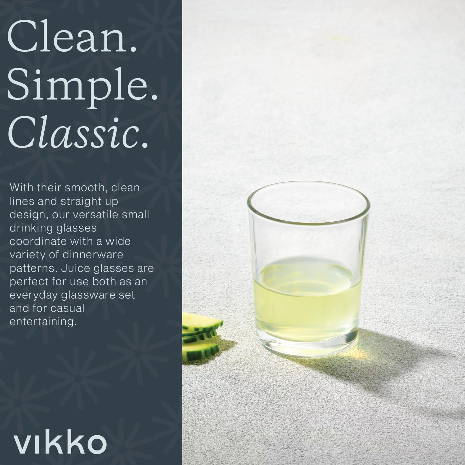 Vikko Small Juice Glasses