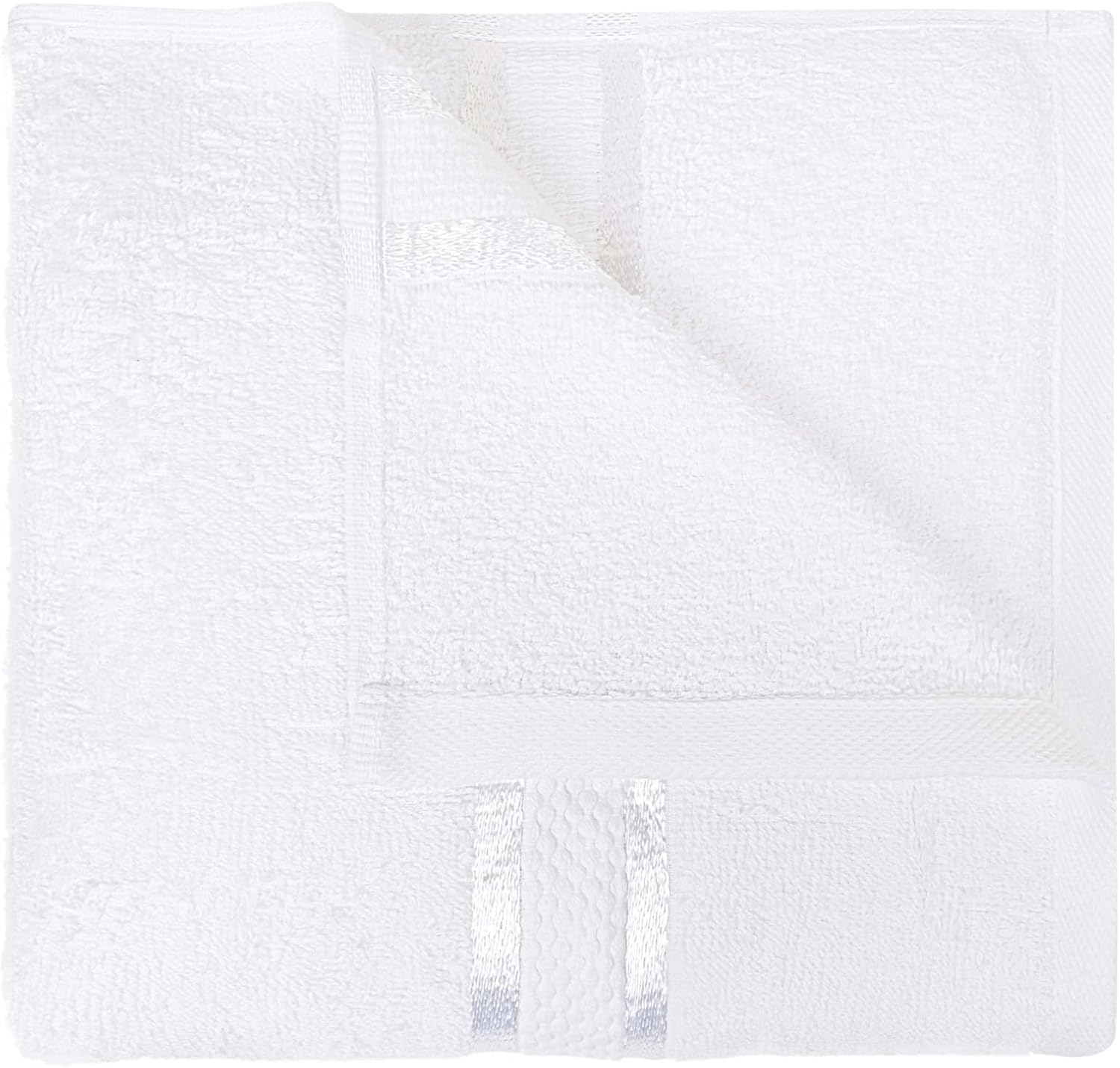 Elegant White 18-Piece Bath Towel Set