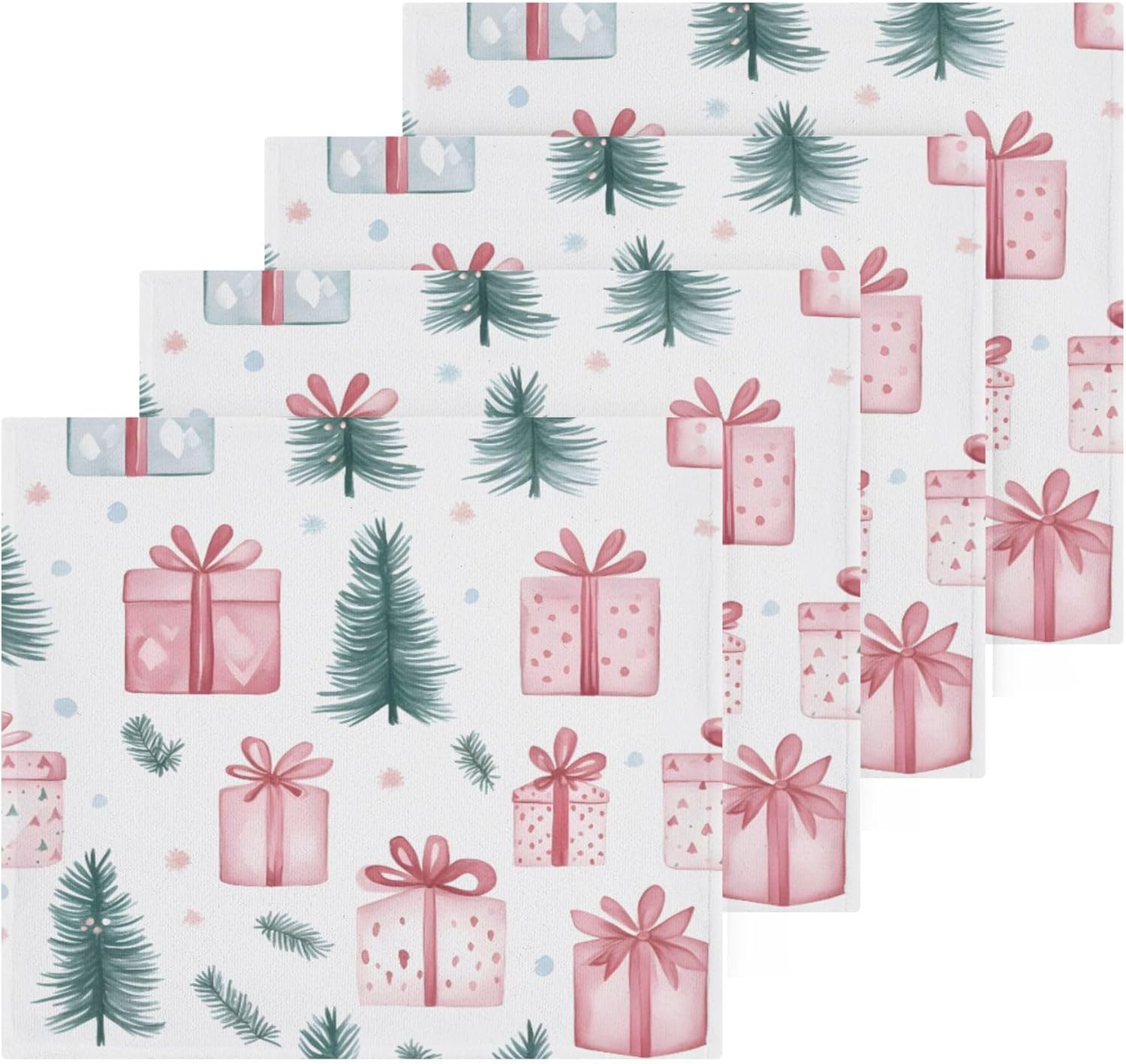 Christmas Washcloth Set