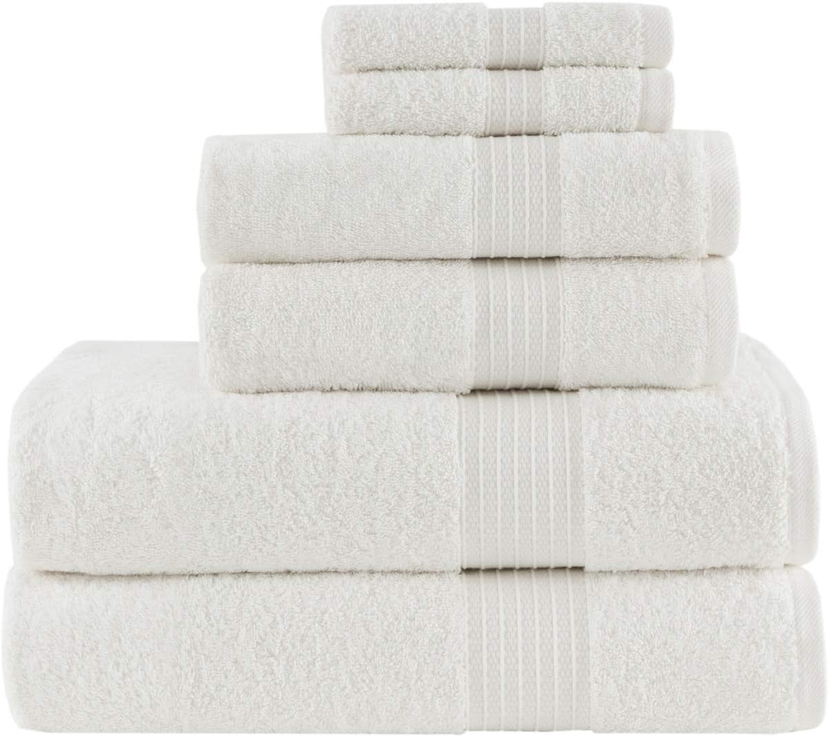 Madison Park Organic 100 Cotton Bathroom Towel Set