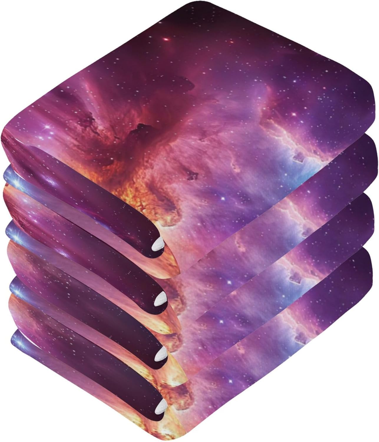 Vibrant Design Durable Washcloth Set for Fast Dry Face and Body Use