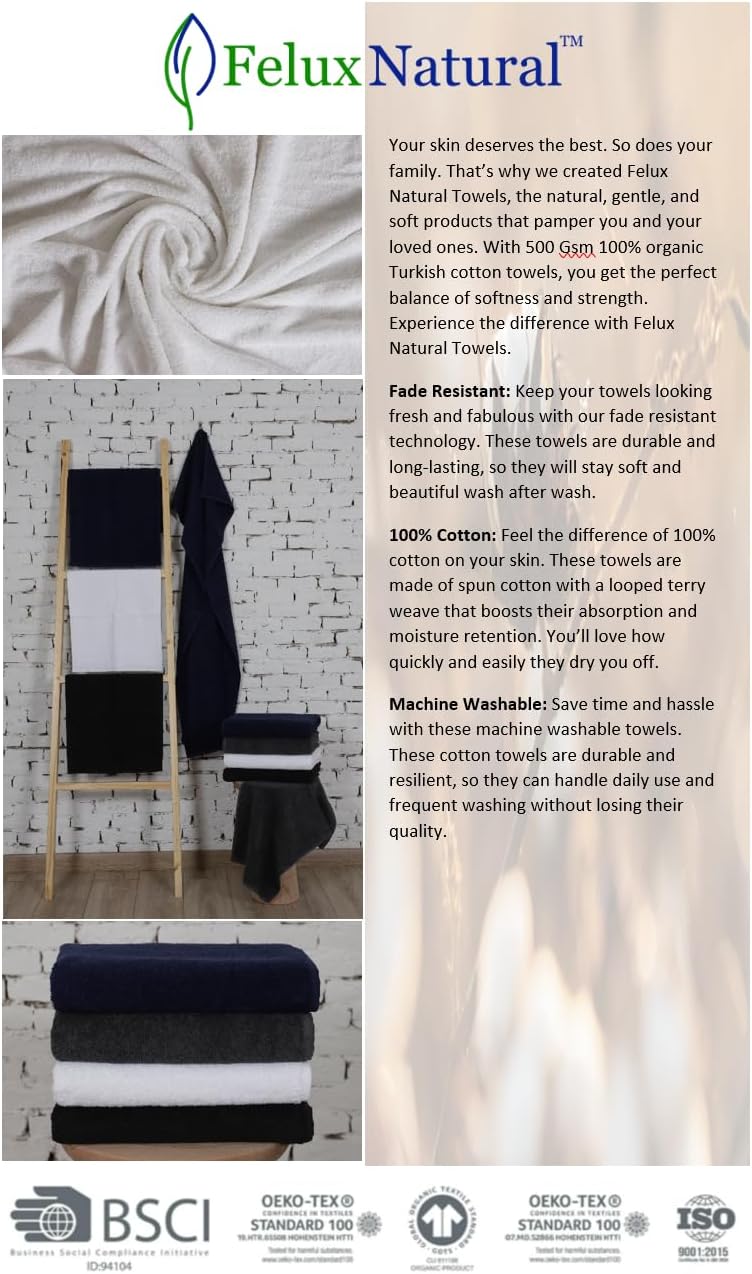 Luxury 2-Piece Bath Towel Set