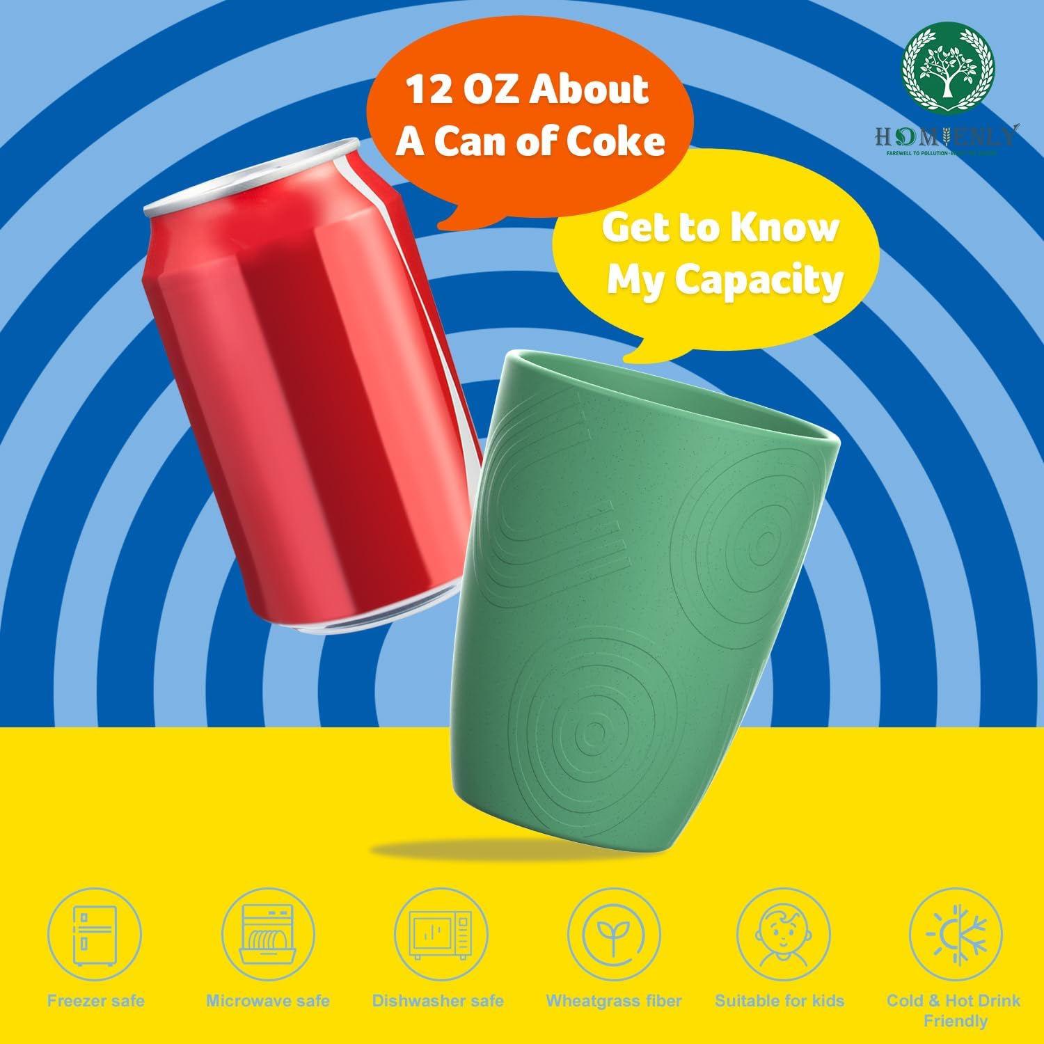 Sturdy Plastic Cups Reusable Dishwasher-Ready