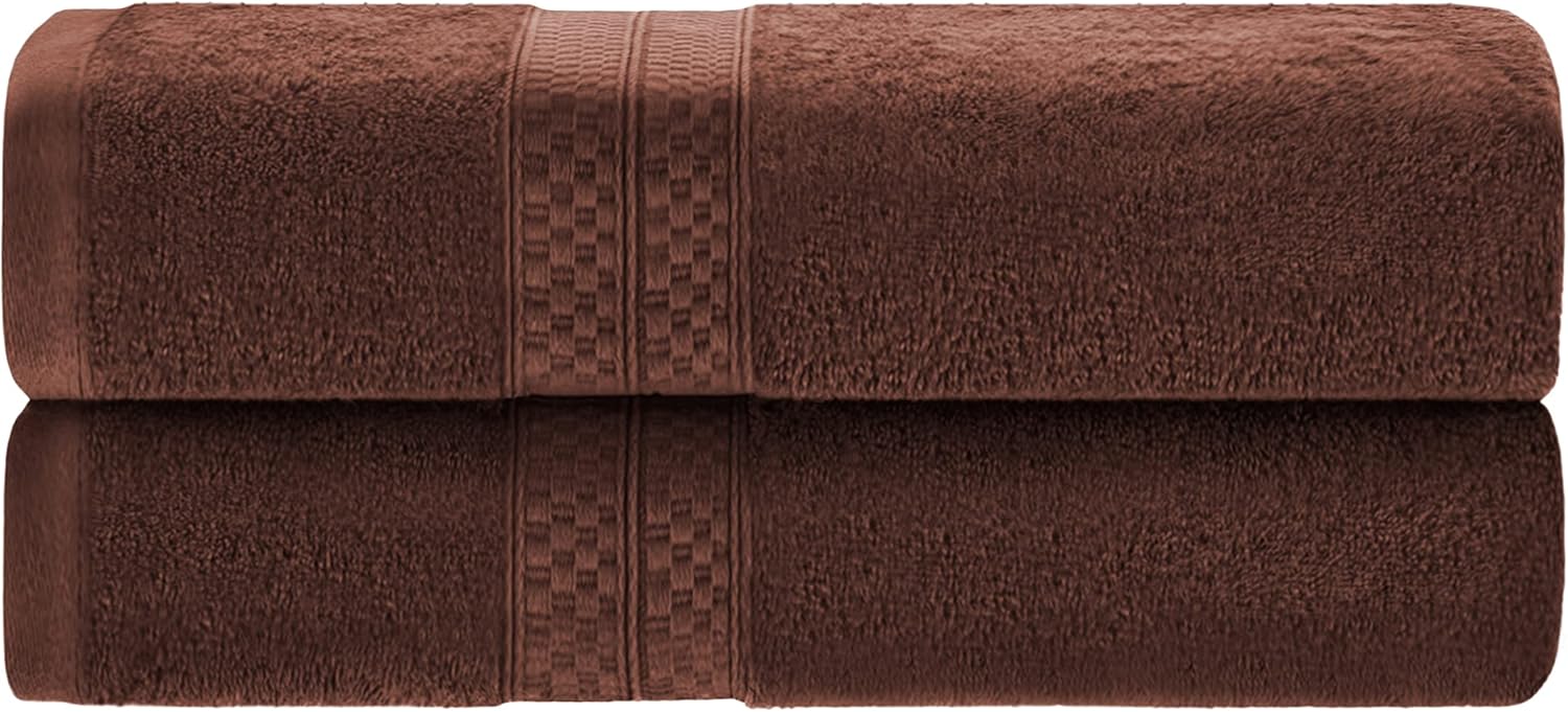 BLUENILEMILLS 2-Piece Cotton-Blend Bath Towel Set