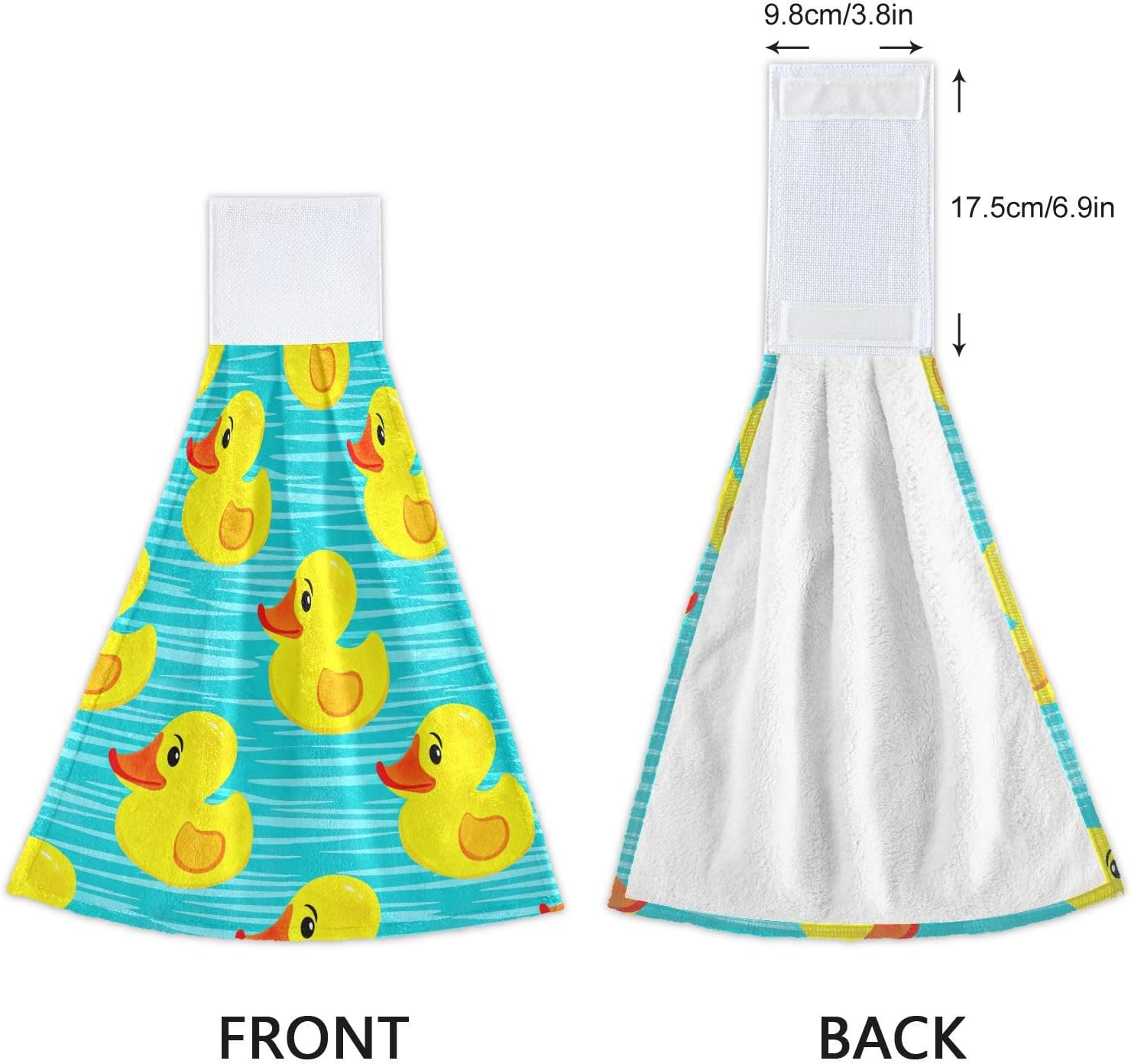 Hanging bath towels with loops - Ultra-absorbent soft multiPurpose bath towel set