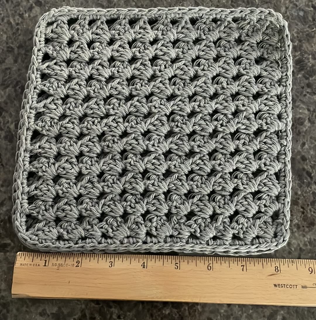 Handmade Eco-Friendly 100 Cotton Washcloth for Cleaning Spa