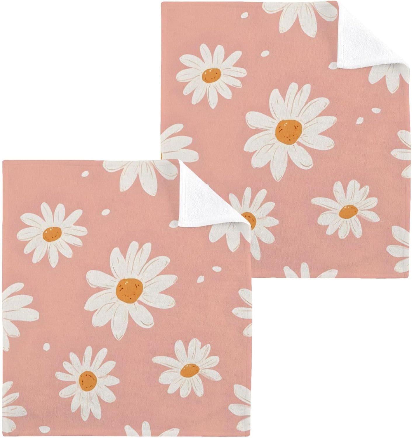 Xigua Daisies Washcloth Set
