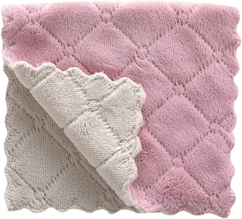 Reusable Fast Drying Machine Washable Coral Velvet Hanging Hand Towels