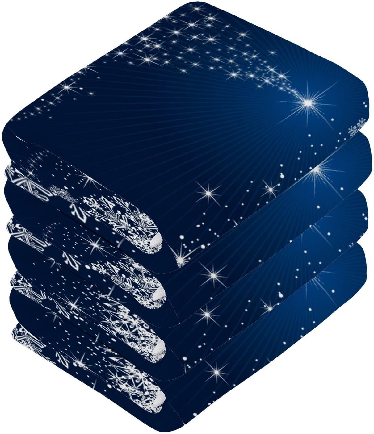 Snowflake Baby Adult Washcloths