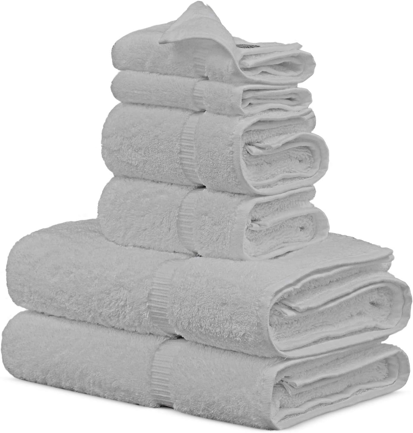 Indulge Linen 100 Turkish Cotton Towel Set 6 Piece