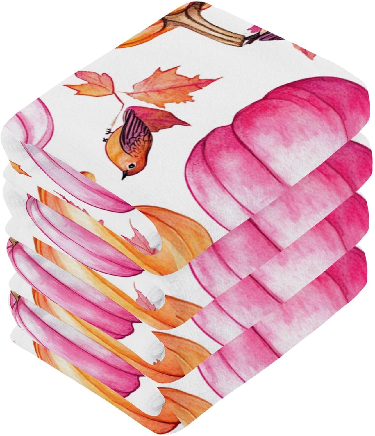 Xigua Pumpkins Washcloth Set