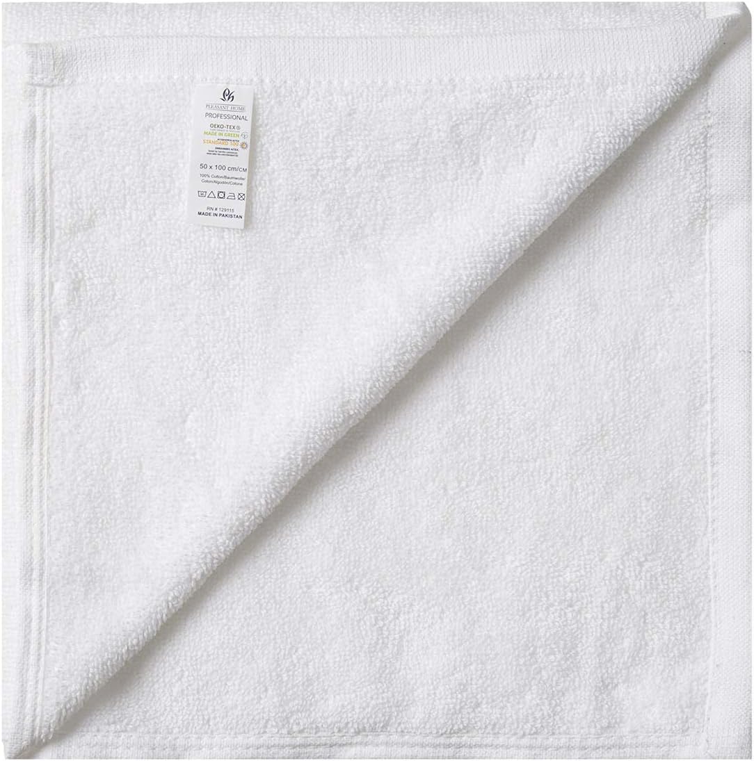 Pleasant Home 6 Pack Hand Towels Set 16 x 28