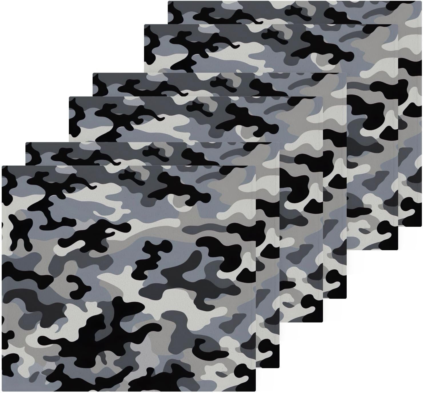 Camo Soft Washcloth Set for Babies