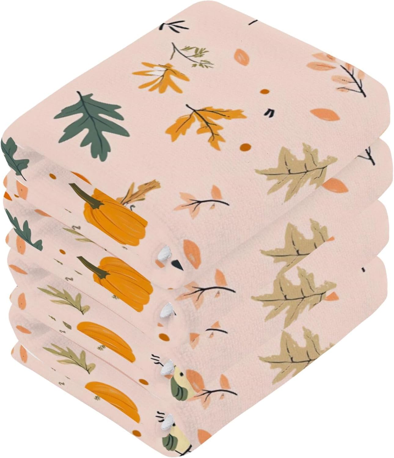 Xigua Autumn Harvest Washcloth Set 12x12