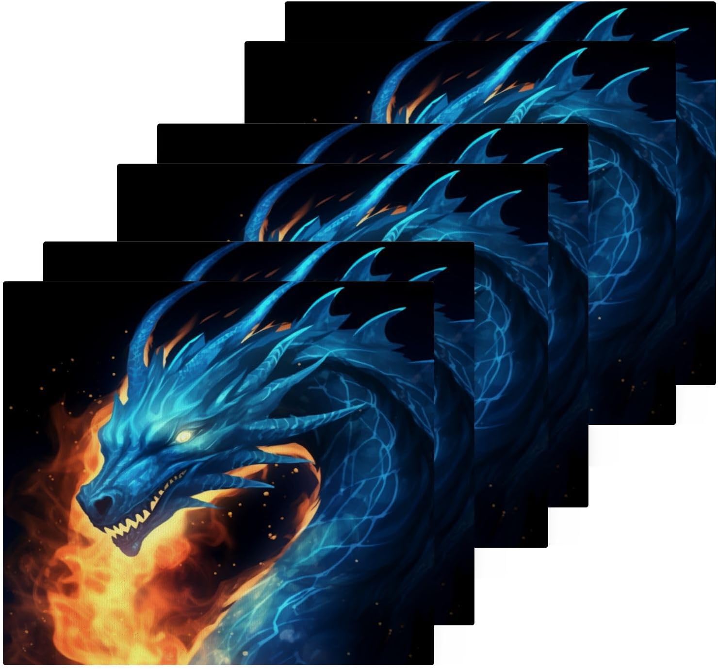 High-Quality Dragon Washcloths 2-Pack
