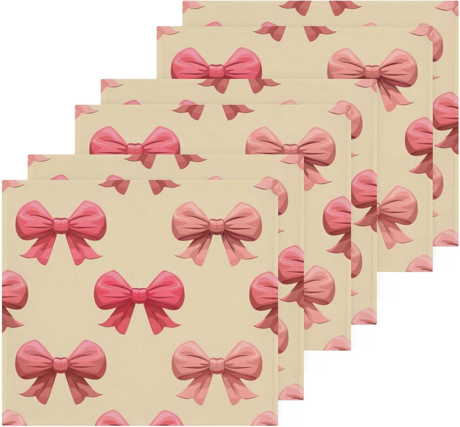 Xigua Bows Washcloth Set - Fast Drying Multi-Purpose Fingertip Towels