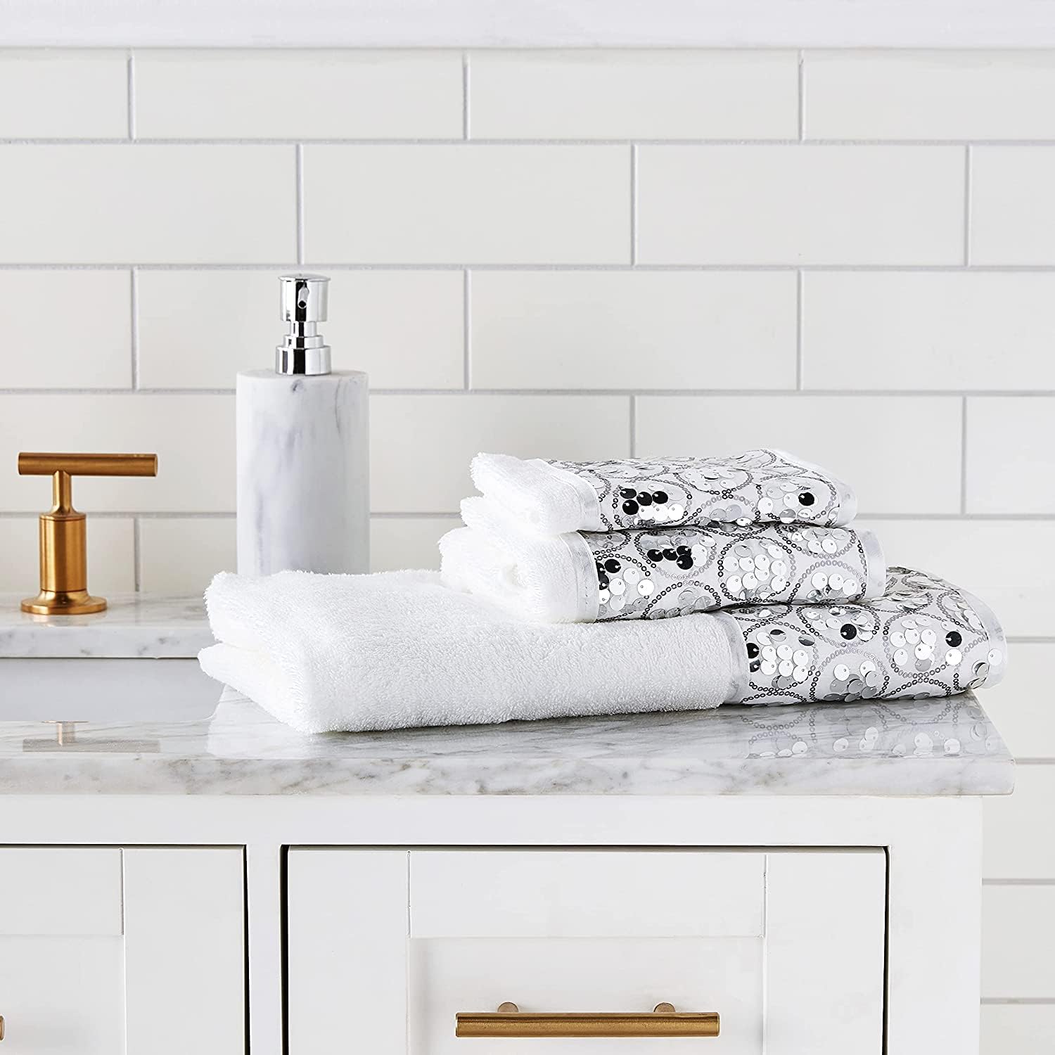 Zahari Home Sinatra 3-Piece Bathroom Towel Set