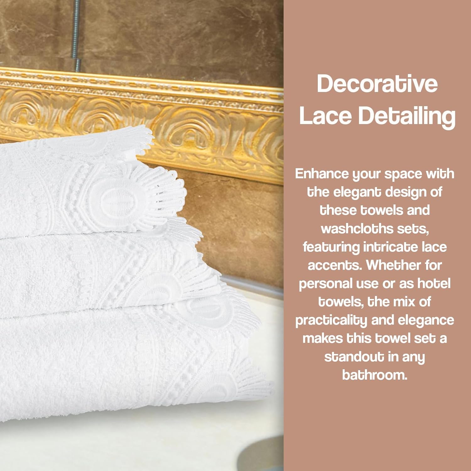 Stylish 3-Piece Bath Towel Set for Home Hotel Use