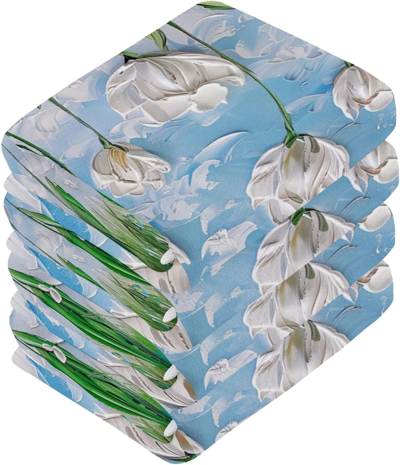 Xigua Flowers Washcloth Set Effortless Fast Drying Multi-Purpose