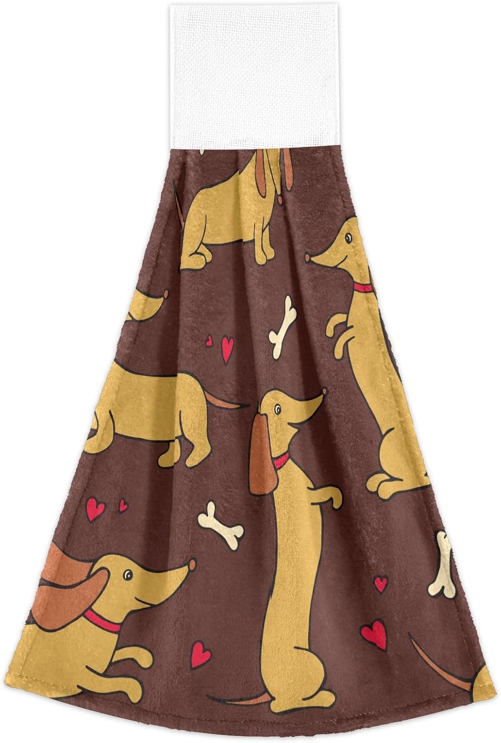 Cute Absorbent Quick-Dry Kitchen Hanging Hand Towels