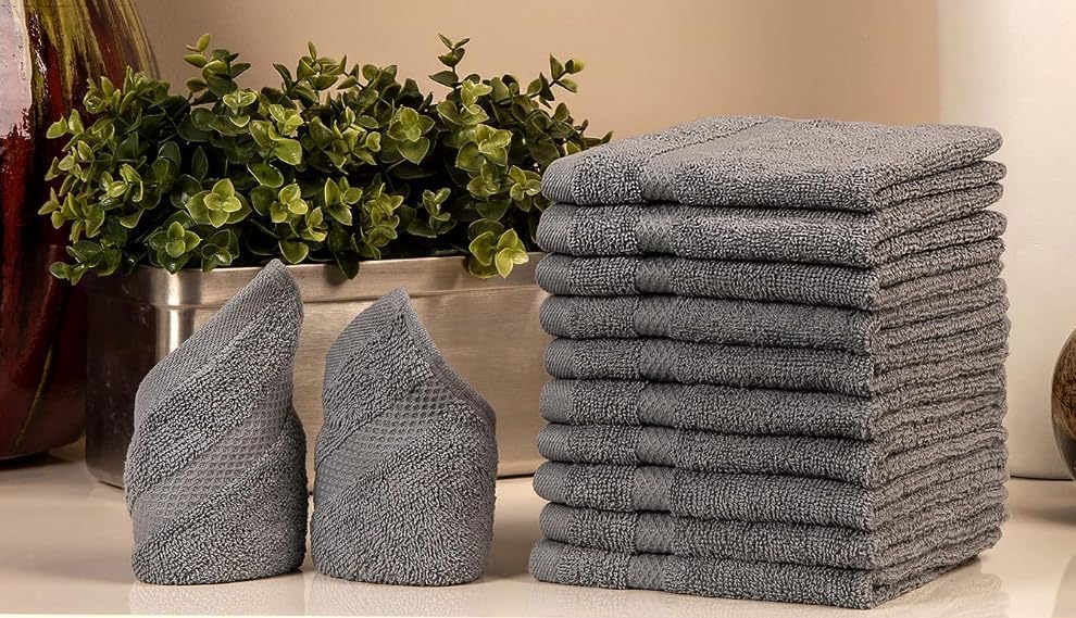 Premium Cotton Wash Cloths