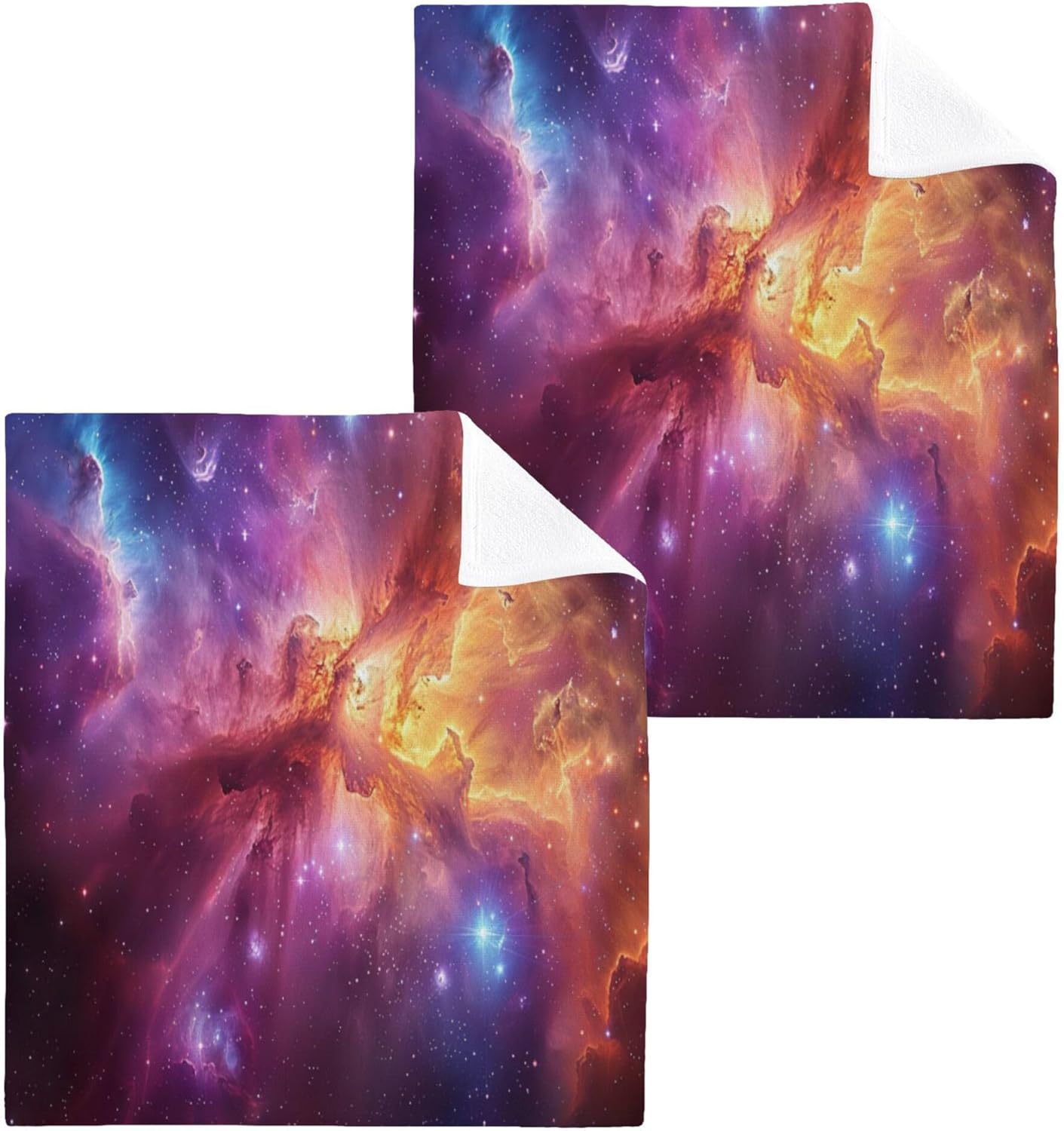 Vibrant Design Durable Washcloth Set for Fast Dry Face and Body Use