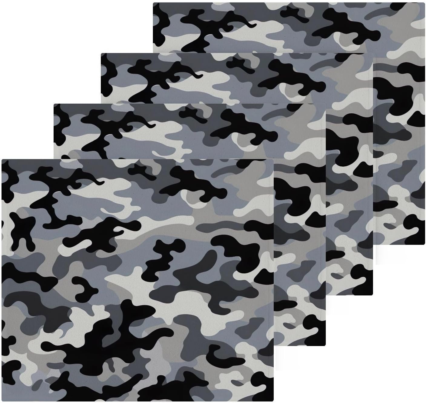 Camo Soft Washcloth Set for Babies