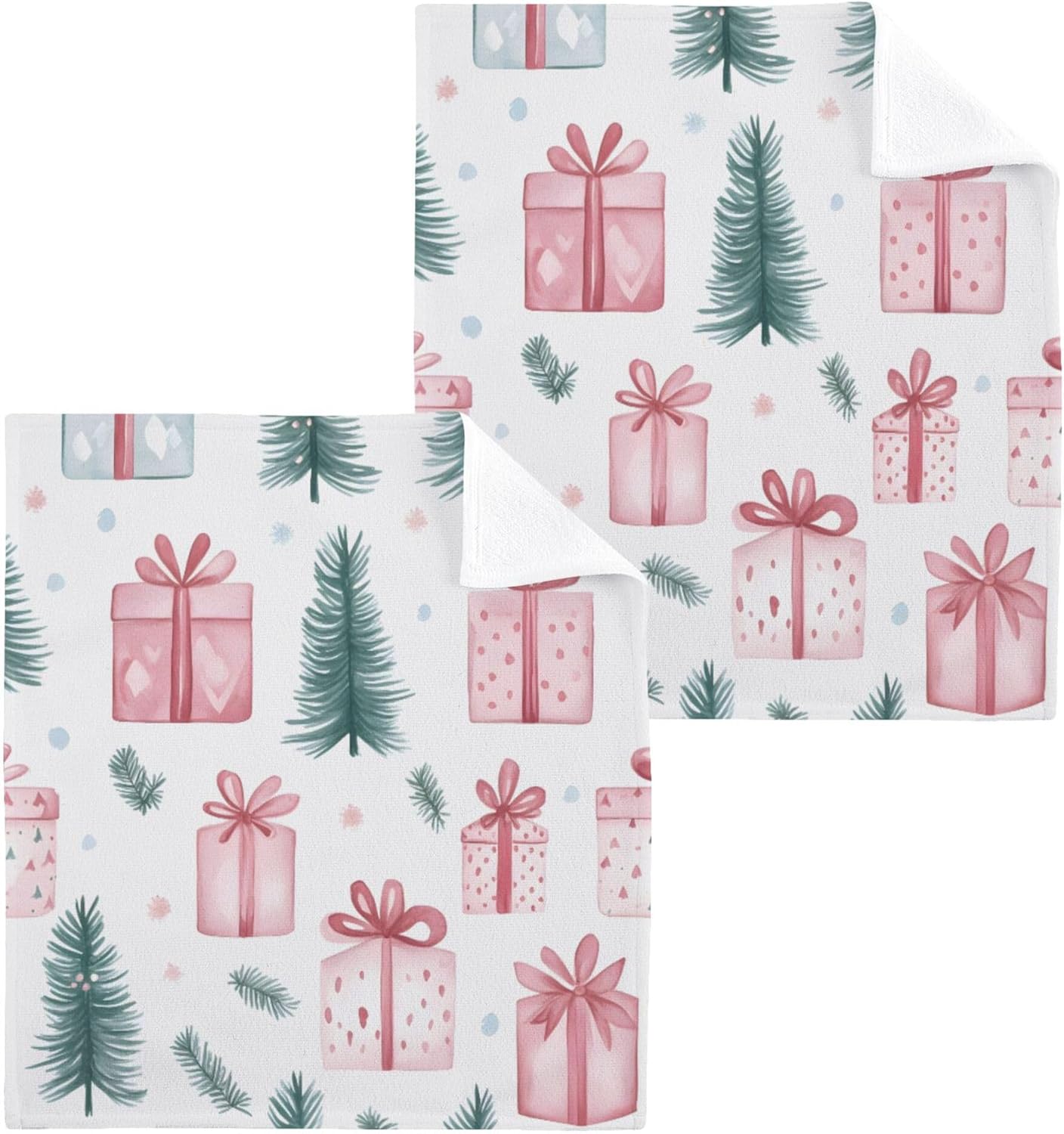Christmas Washcloth Set