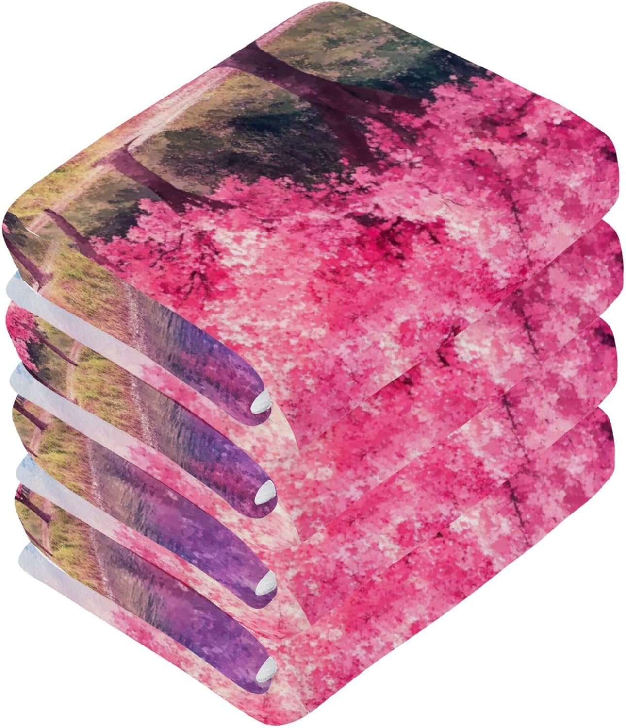 Xigua Washcloth Set Absorbent and Quick-Drying for Various Uses
