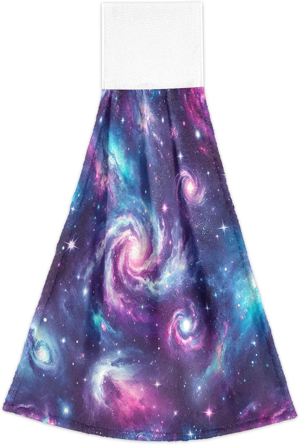 RPLIFE Galaxy Hanging Loop Hand Towel Set for Kids