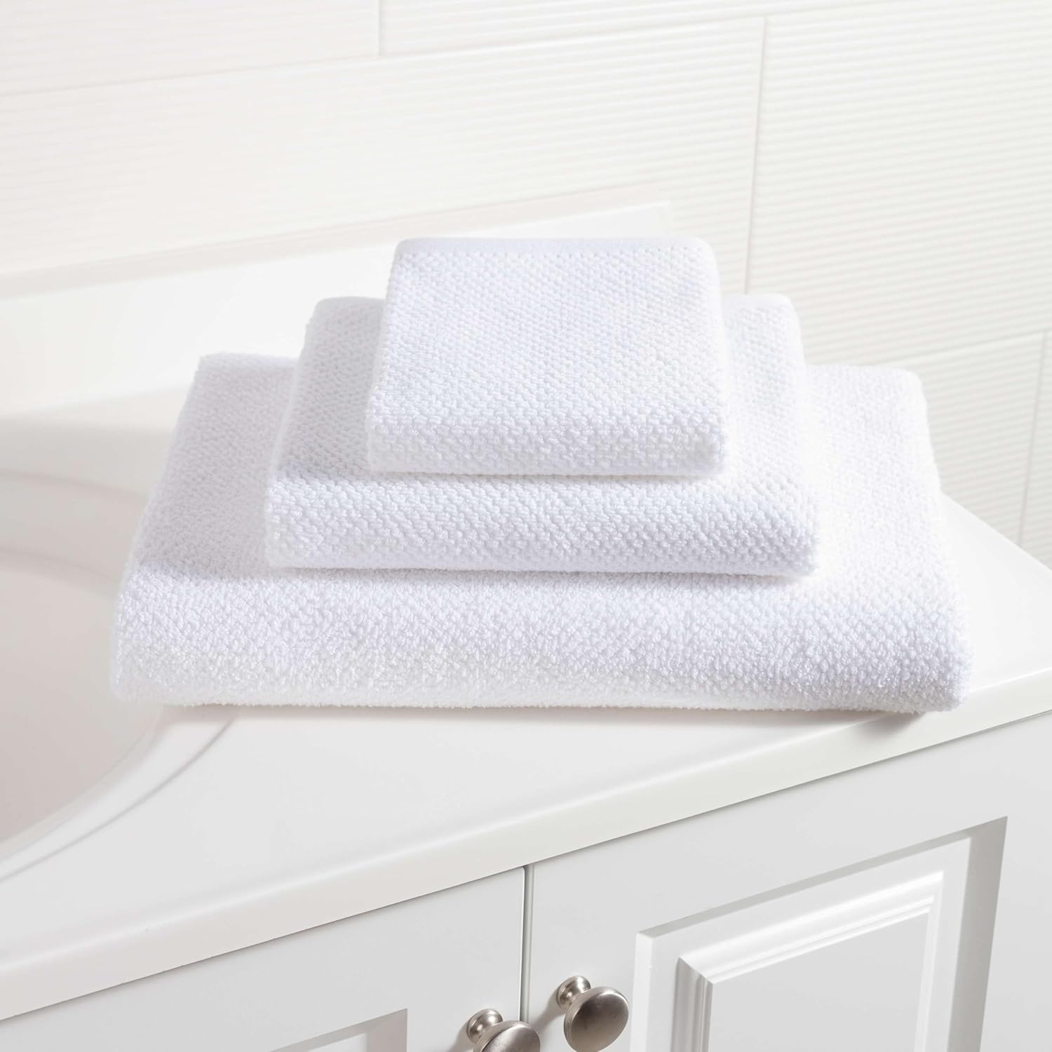 Solids Print Hand Towels by Pine Cone Hill