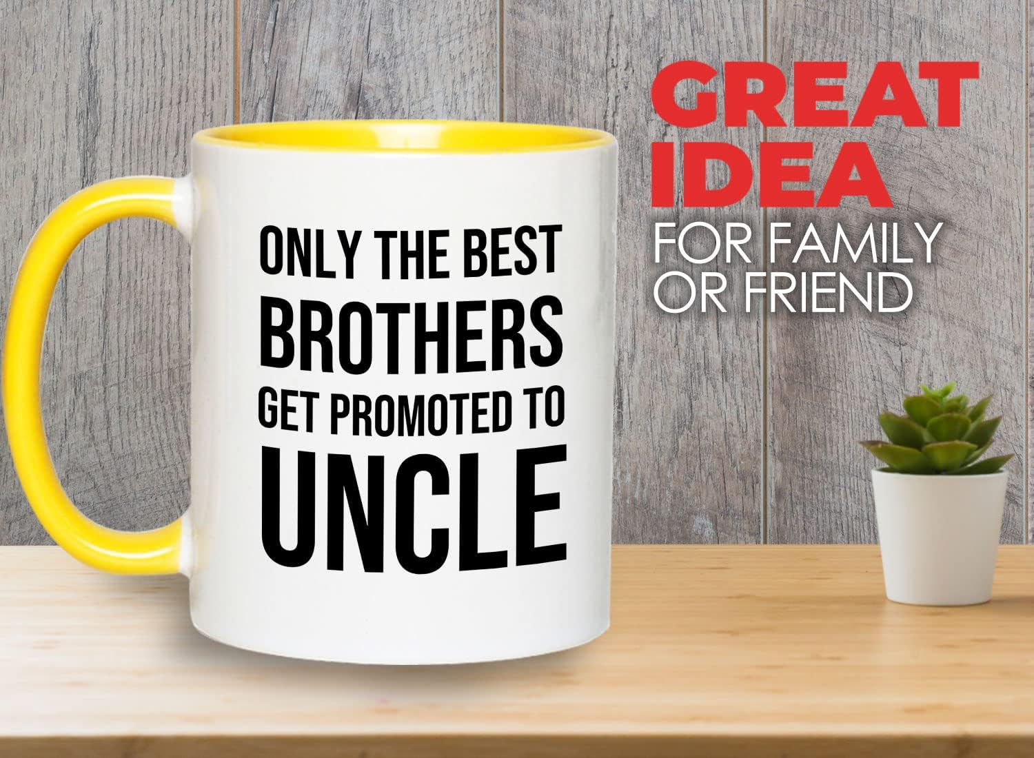 Bubble Hugs Uncle mug 11oz Best Brothers Family development