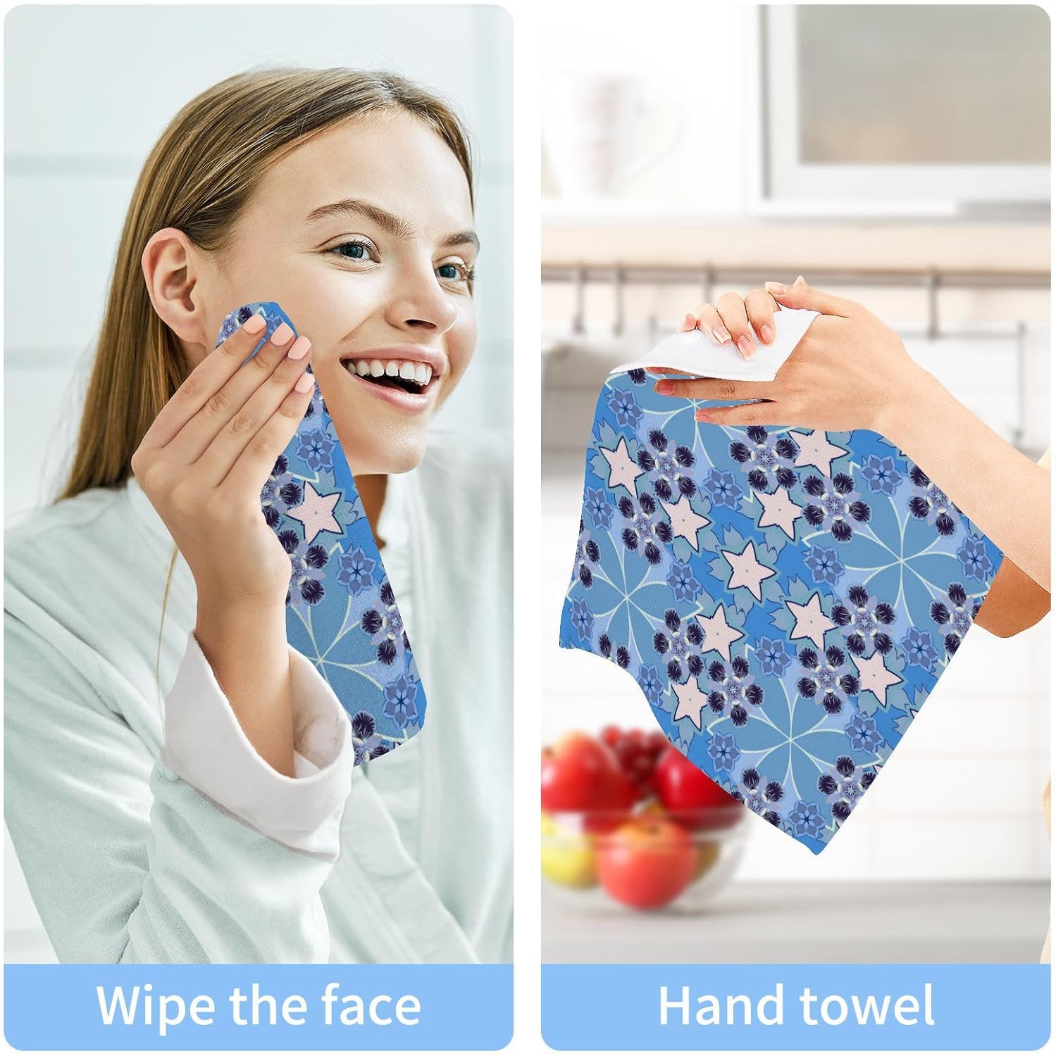 Baby Soft Washcloth Set for Reusable Absorbency