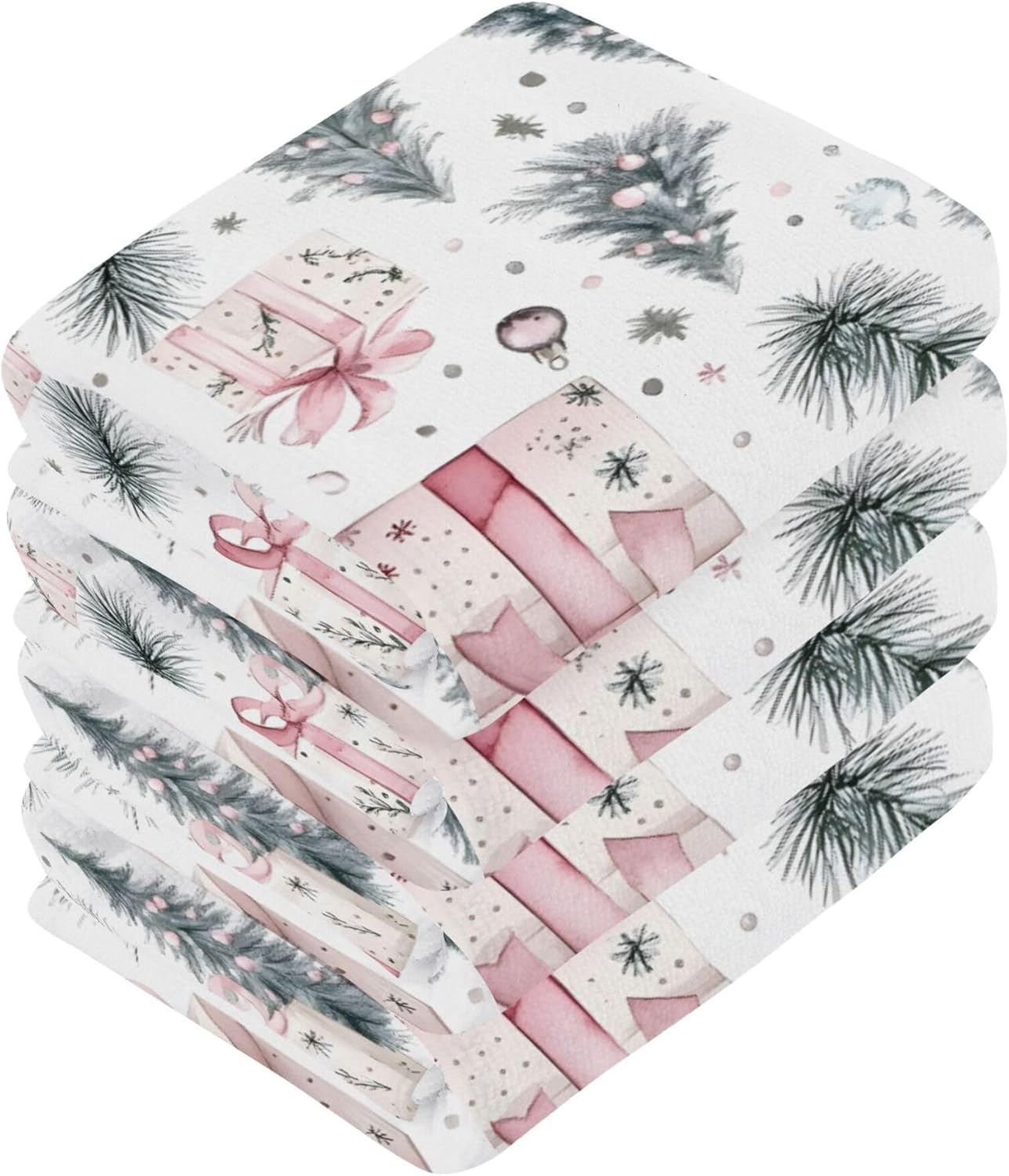 Xigua Christmas Washcloth Set