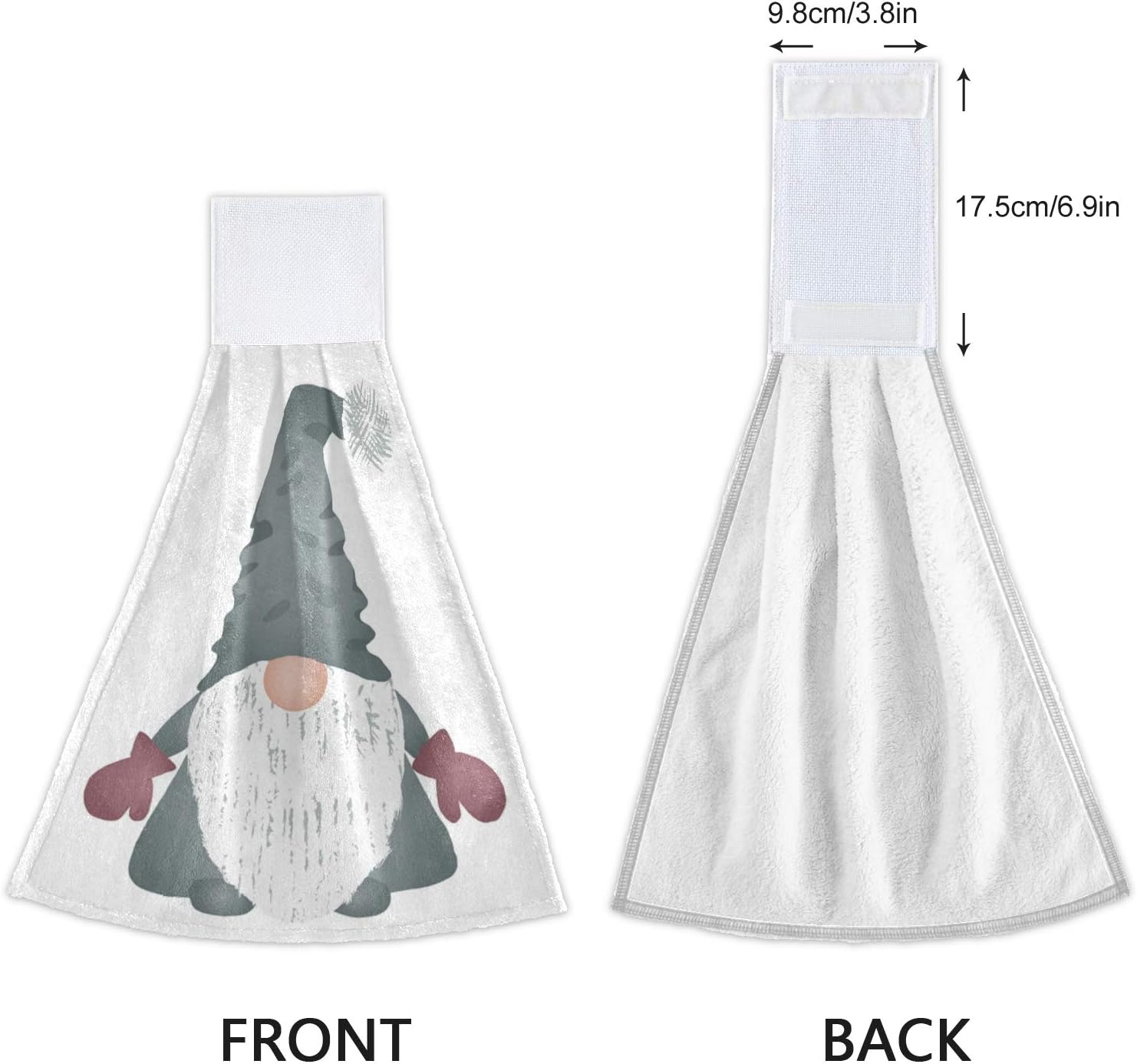 Winter Gnomes Hand Towel with Loop 2 Pack