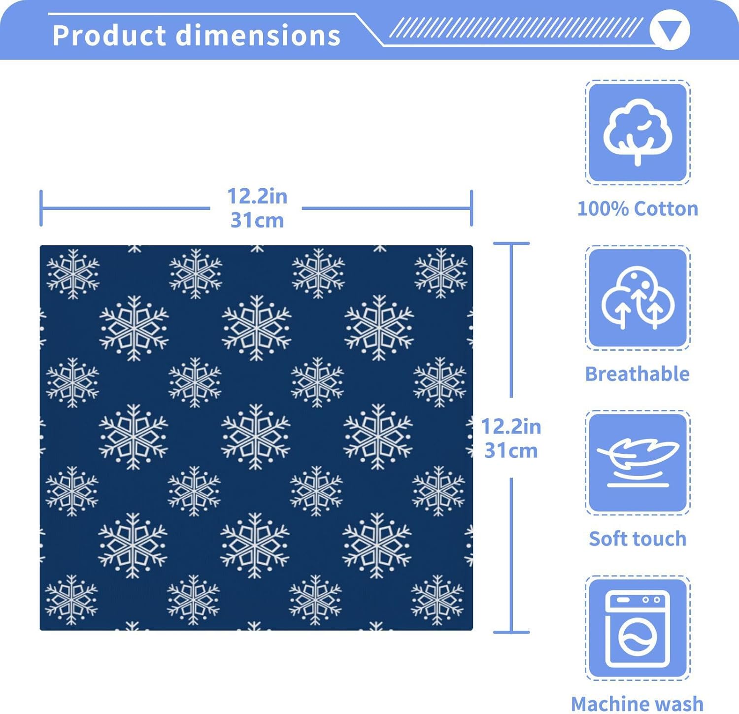 Perfect Soft Washcloth Set for Babies