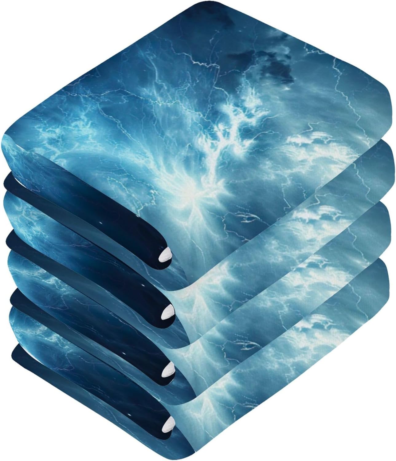 Fast-Drying Galaxy Washcloth Set - Multi-Purpose for Home Use