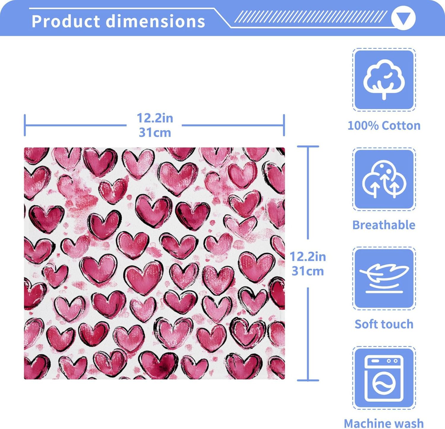 Elegant Washcloth Set for Durable Use