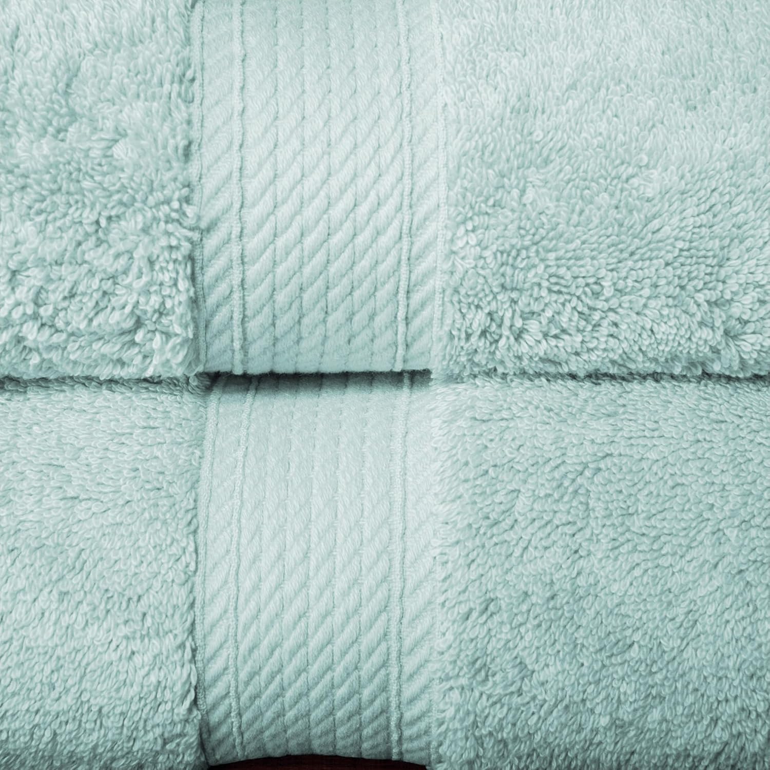 Superior Luxury Egyptian Cotton Pile Bath Towels Set Ultra Soft Plush