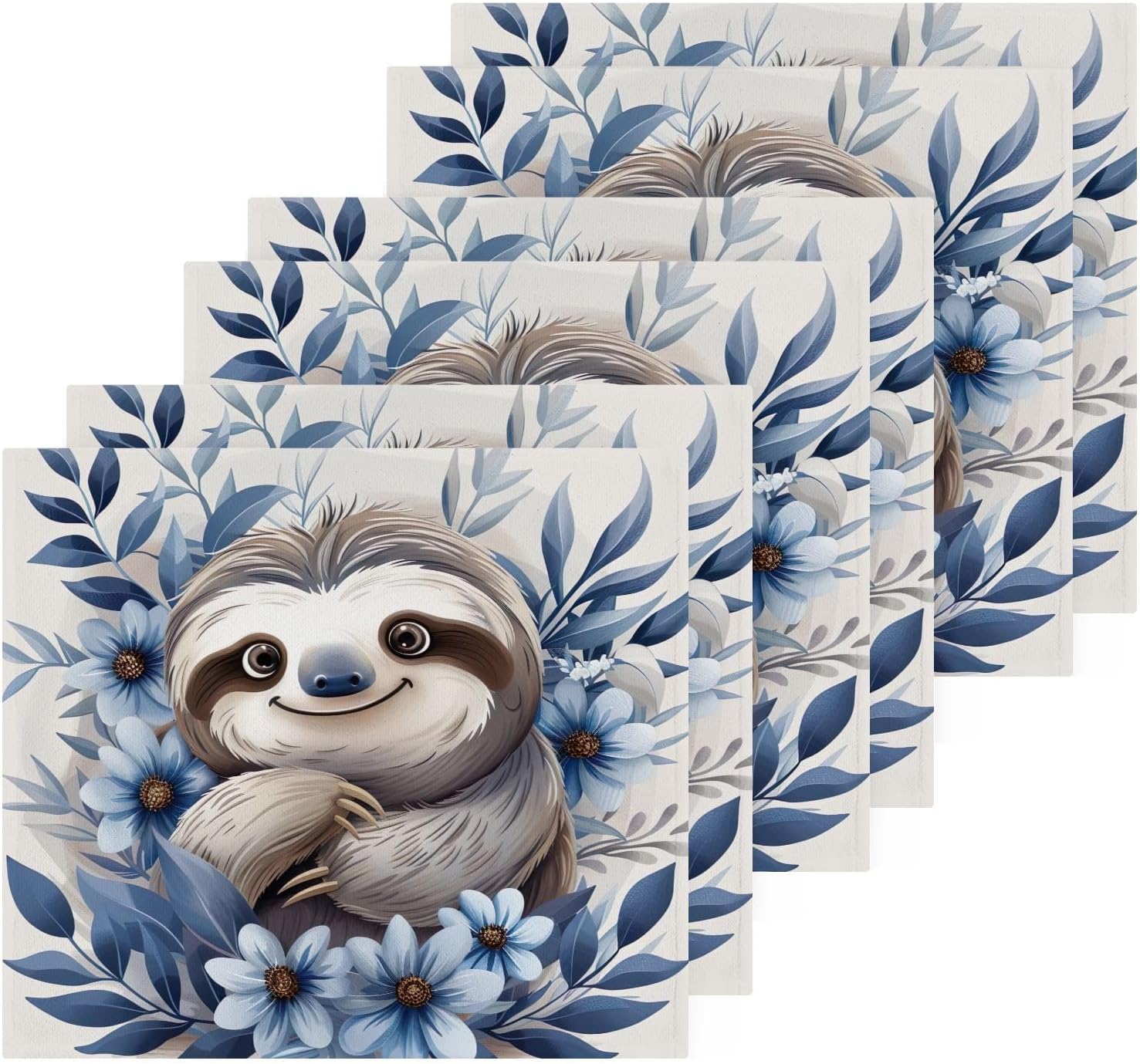 Natural Soft Face Hand Towels