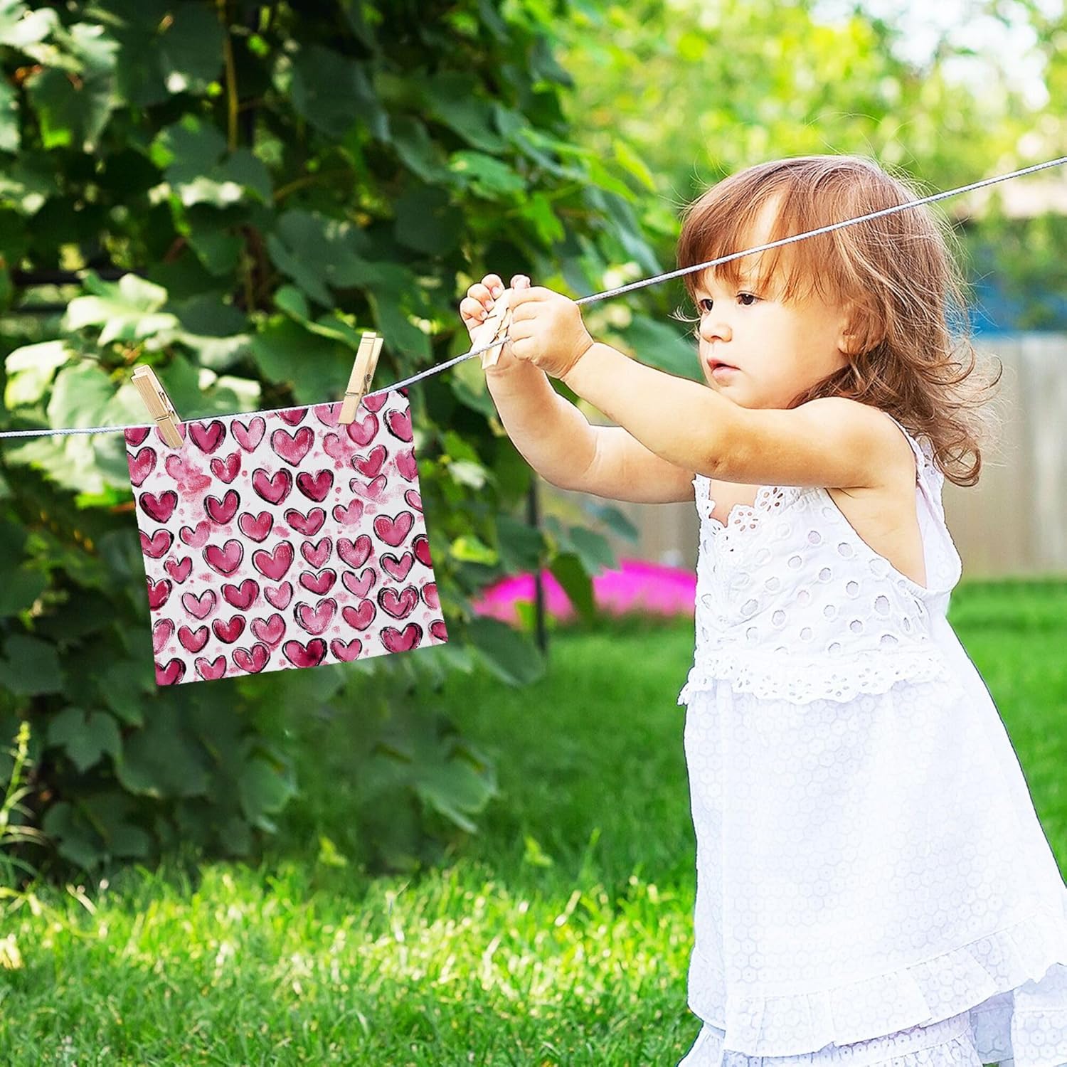 Elegant Washcloth Set for Durable Use