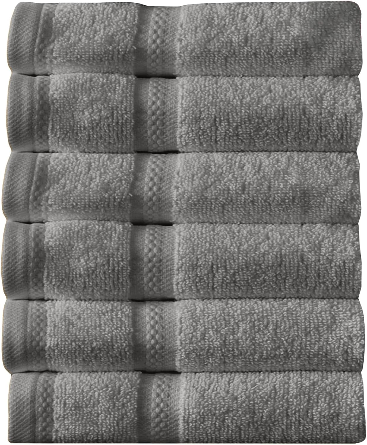 AntiOD 6-Piece Performance Towel Set Grey