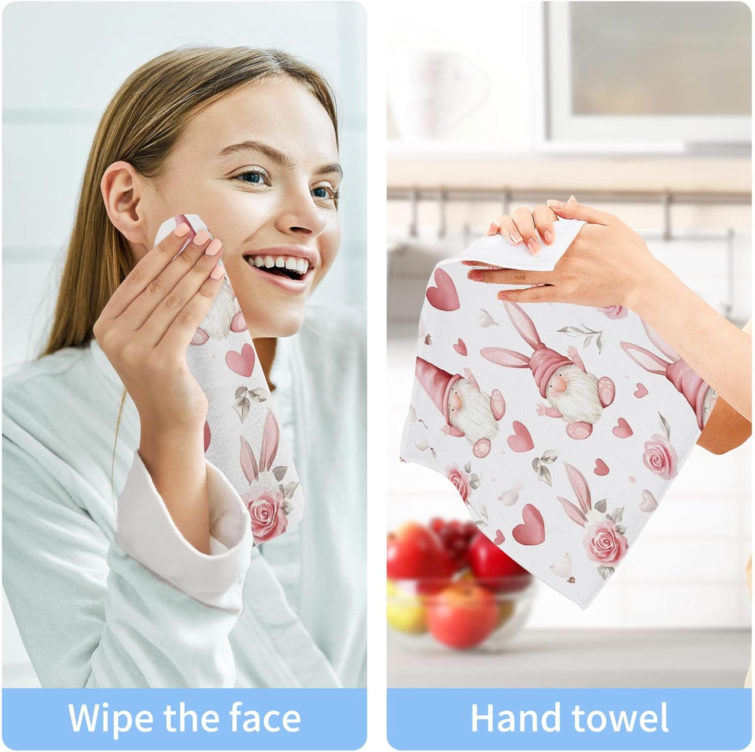 GNOMES Washcloth Set - Colorful Functional