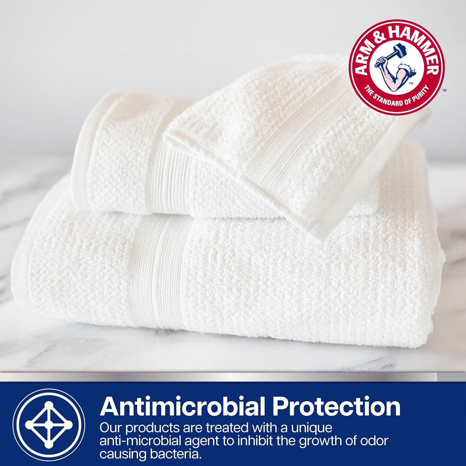 Arm Hammer Quick DRY Washcloth Set
